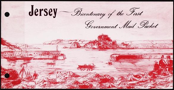 Jersey. 1978 Souvenir Pack. Mail Boats. Unmounted Mint