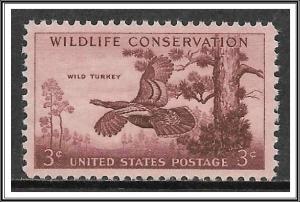 US #1077 Wild Turkey MNH