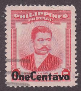 Philippines 647 Marcelo H. del Pilar O/P 1959