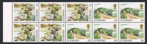 Guernsey 297b pane,MNH.Michel H-blatt 33.St Peter Port,Le Coupee-Sark.