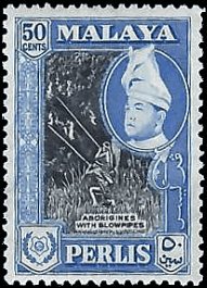 MALAYA - PERLIS   #36 MH (1)