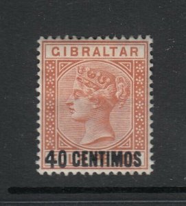 Gibraltar, Sc 26 (SG 19), MHR (lg. paper HR)