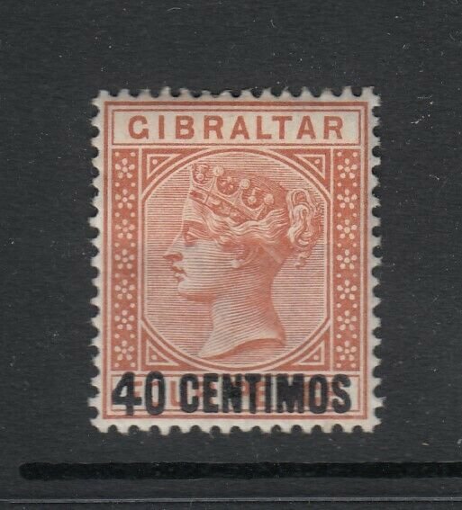 Gibraltar, Sc 26 (SG 19), MHR (lg. paper HR)