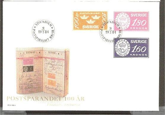 Sweden FDC 1267-1269 (Z072)