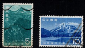 JAPAN  Scott 855-857 Used stamp set