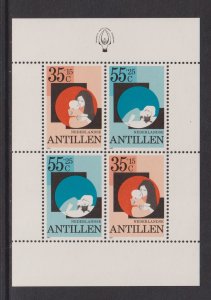 Netherlands Antilles  #B192-B194a   MNH  1981  sheet child welfare
