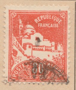 FRENCH COLONY ALGERIA 1926 80c Used Stamp A29P25F33157-