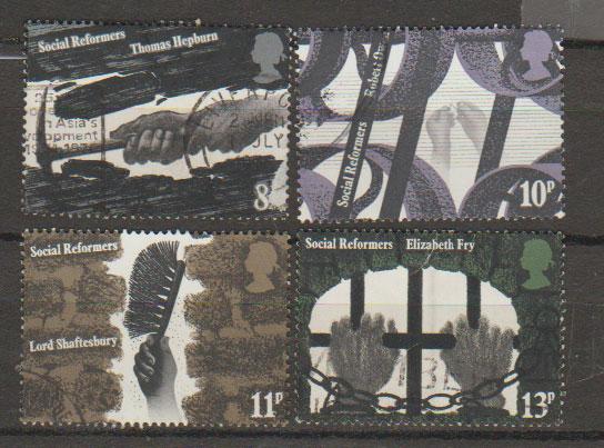 Great Britain SG 1001 - 1004 set Used 