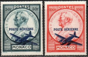 Monaco Sc #C8-C9 Mint Hinged