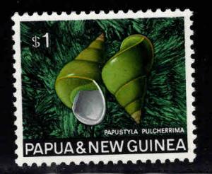 PNG Papua New Guinea Scott 278 MH* shell stamp