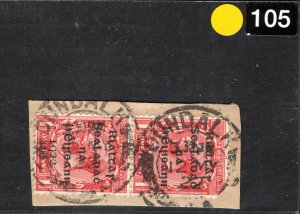 IRELAND 1922 Free State Overprints EIRE *DUNDALK* Postmark CDS YELLOW105