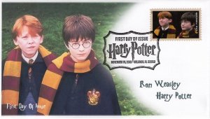 AO-4826-2, 2013, Harry Potter, FDC, Add-on Cachet, Pictorial Postmark, Harry Pot