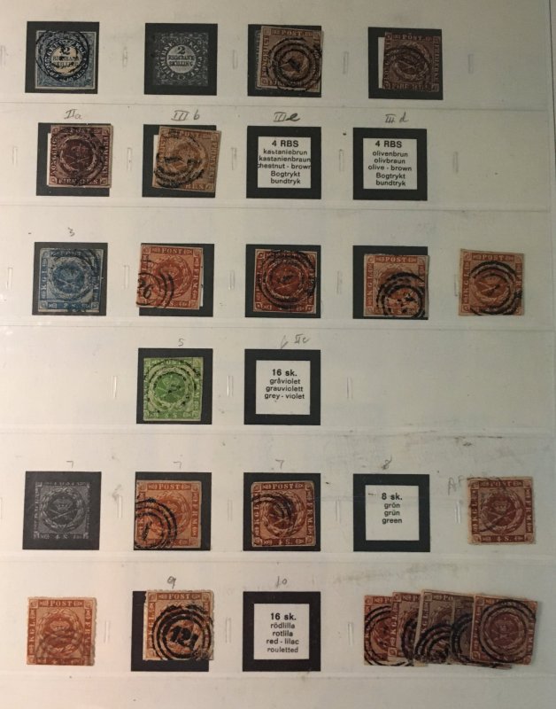 Huge Denmark collection 1851-1988