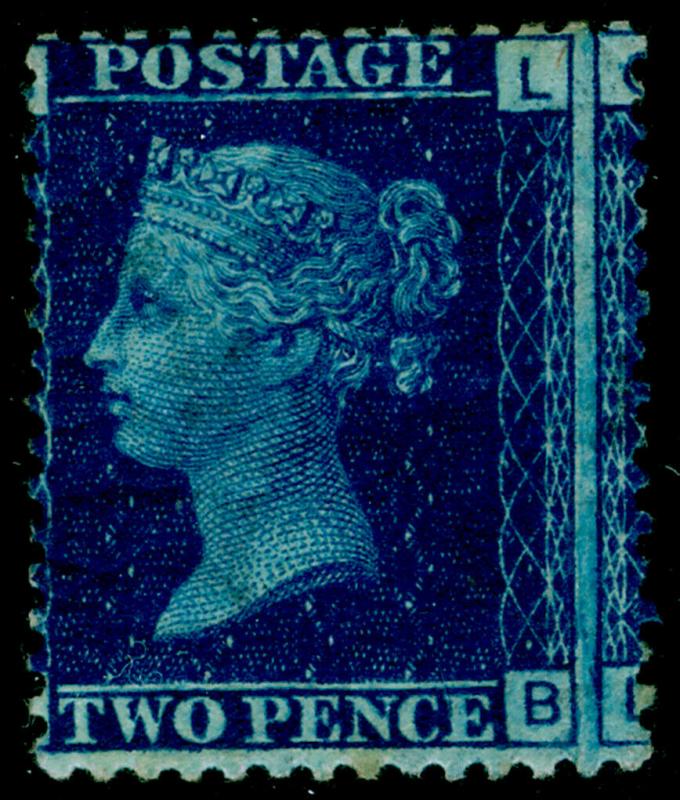 SG47, 2d dp blue plate 15, NH MINT. Cat £525. LB