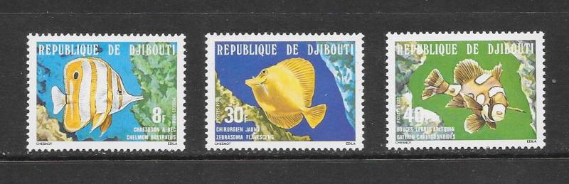 FISH - DJIBOUTI #482-84