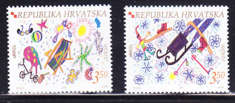 Croatia 2004 EUROPA  VF/NH(**)