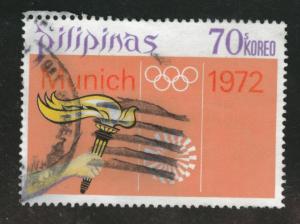 Philippines Scott 1065 Used 1970