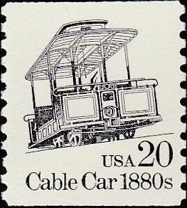 # 2263b MINT NEVER HINGED ( MNH ) CABLE CAR