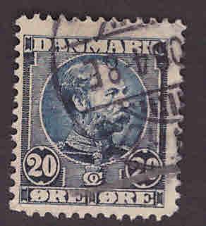 DENMARK  Scott 66 Used stamp