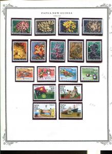 Papua New Guinea 1981-1986 Mini Collection In Mounts MNH All Pictured CV $245.00