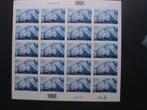 ​UNITED STATES-2001-AIRMAIL SC#C137 MT. MCKINLEY -MOUNTAIN-MNH-SHEET VERY FINE