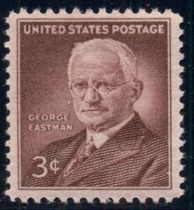 #1062 3¢ GEORGE EASTMAN, KODAK, LOT OF 400 MINT STAMPS, SPICE UP YOUR MAILINGS!