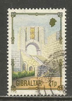 Gibraltar   #637  Used  (1993)  c.v. $0.85