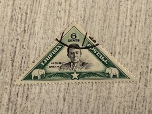 Liberia #276 CTO, 6c, President E. J. Barclay, 2024 SCV.$0.25