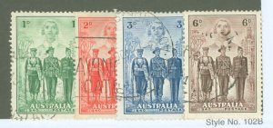 Australia  #184-187 Used Single (Complete Set)