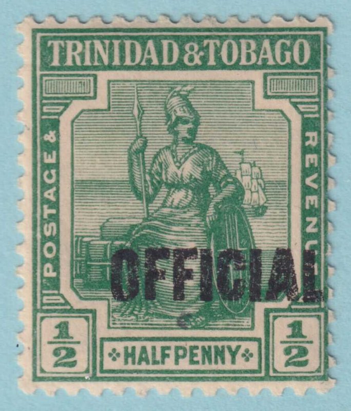 TRINIDAD & TOBAGO O5 OFFICIAL  MINT HINGED OG * NO FAULTS VERY FINE! - UPR