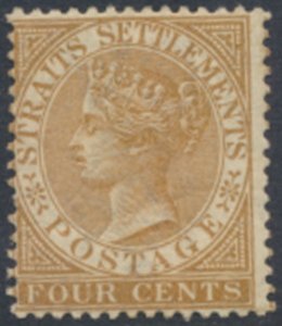 Straits Settlements    SC# 44   MVLH   see details & scans