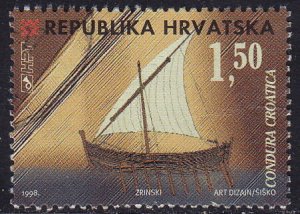 Croatia - 1998 - Scott #376A - used - Sailship