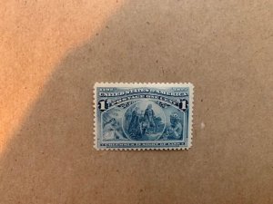 1893 Scott #230 Columbus 1 Cent Stamp