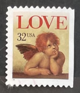 US #3030 Used - 32c LOVE 1996 [B3.1.3]