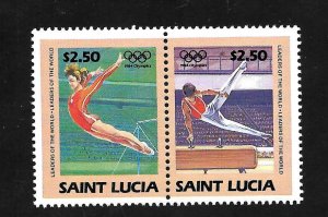 St. Lucia 1984 - MNH - Pair - Scott #668