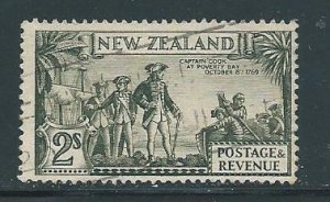 New Zealand 197 2sh Capt. Cook single used (z1)