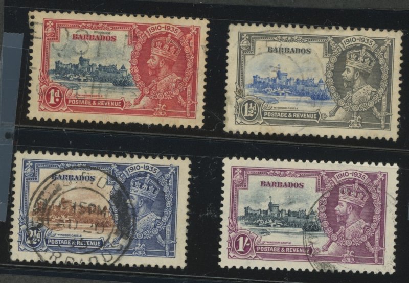 Barbados #186-189 Used Single (Complete Set)
