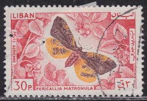 Lebanon C427 Pericallia Matronula 1965
