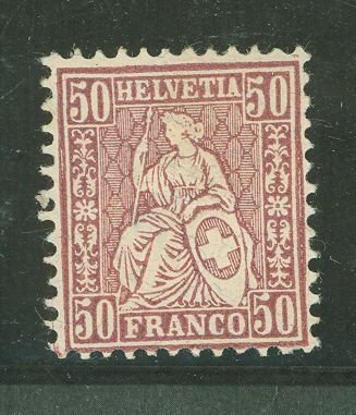 Switzerland #59 Unused Single