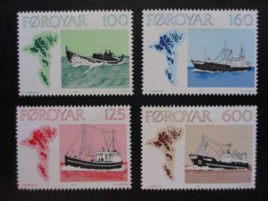 Faroe Islands #24-27 Mint Hinged  - WDWPhilatelic - 10/23