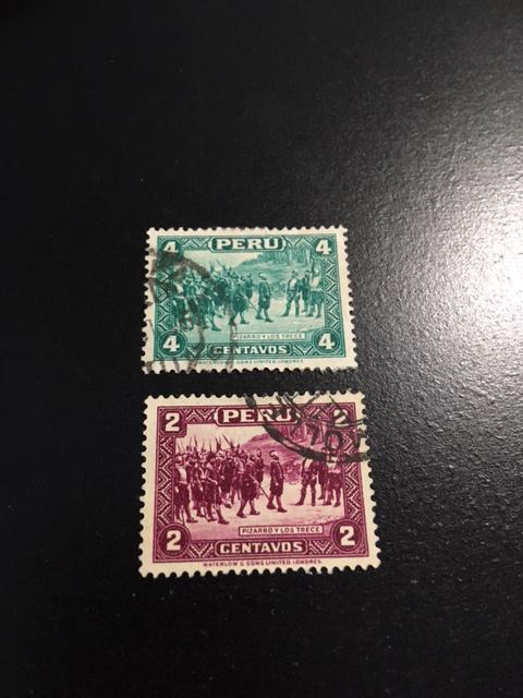 Peru sc 339-340 u comp set