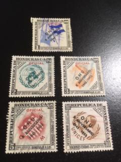 Honduras sc C241-C244,C246 u