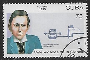 Cuba # 3719 - Guilielmo Marconi - unused CTO.....{Z19}