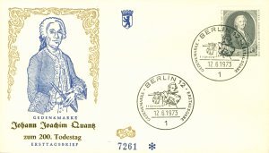 RK16-0013 GERMANY -BERLIN 9N184 FDC BIN $3.00