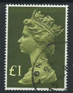 Great Britain QE II  SG 1026 FU