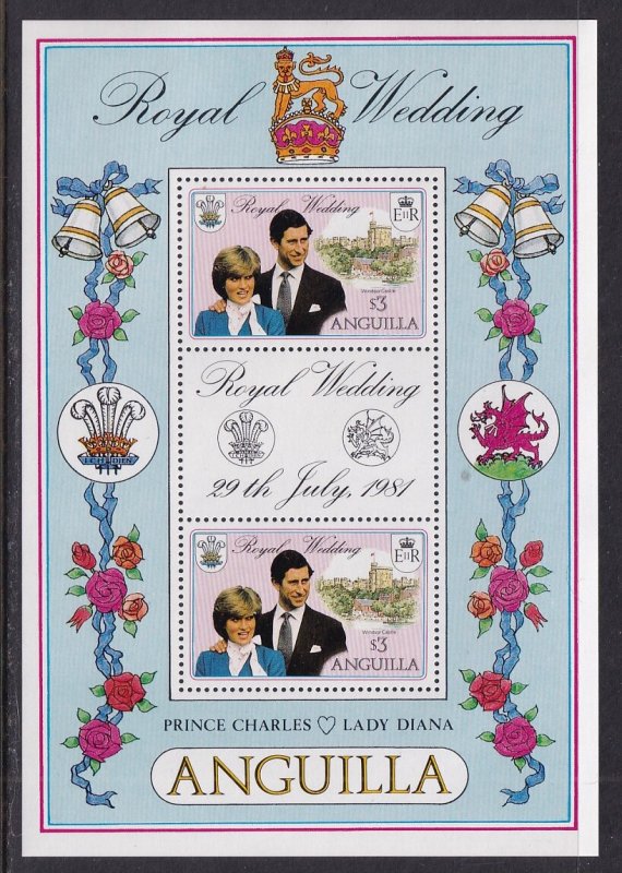 Anguilla 446a Royal Wedding Souvenir Sheet MNH VF