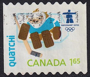 Canada - 2009 - Scott #2310 - used - Winter Olympics Mascot Quatchi