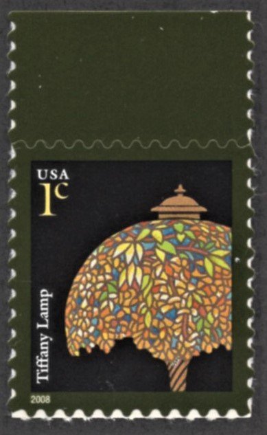 US 3749 MNH VF 1 Cent Tiffany Lamp S/A Single