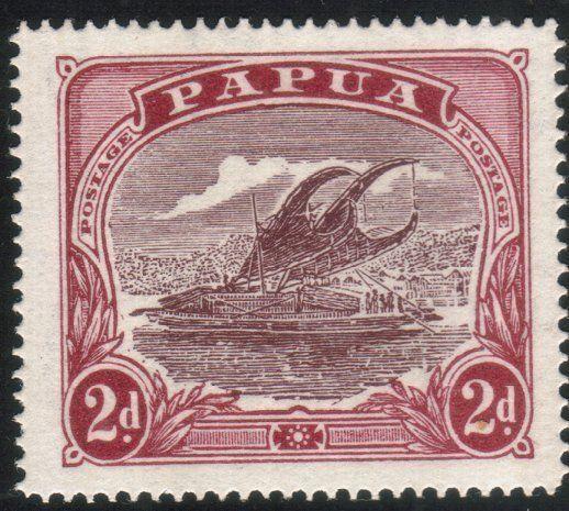 PAPUA 1916-31 2d Lakatoi SG96a fine mint...................................88774