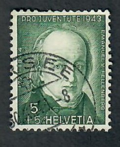 Switzerland B126 used single